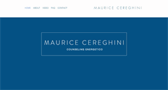 Desktop Screenshot of mauricecereghini.com